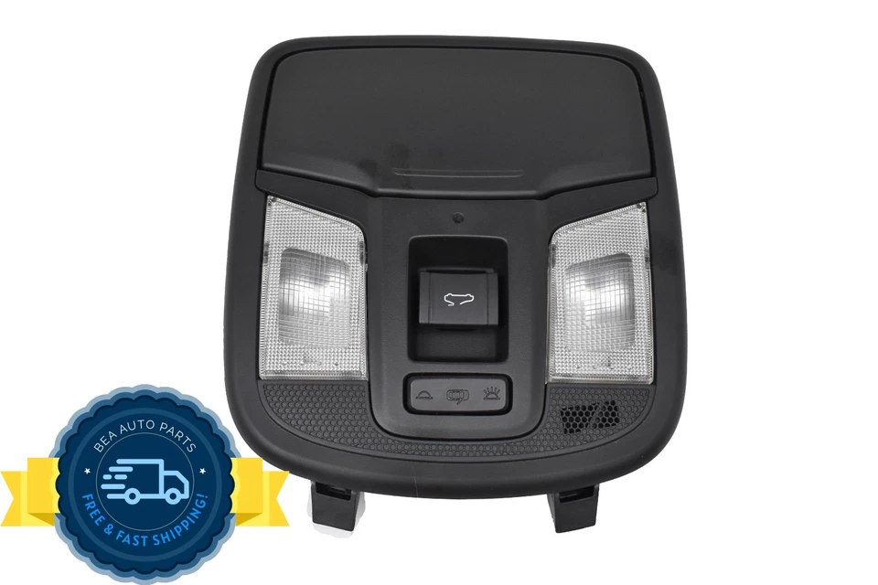 Kia Optima 2014 2015 gris consola superior domo mapa lámpara luz techo corredizo OEM Foto 1 de 4