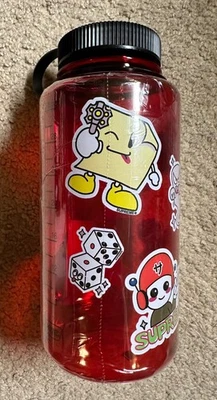 Бутылка для воды Supreme Nalgene Character 32 унции с широким горлышком красная AOI совершенно новая - Изображение 1 из 4