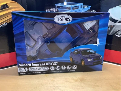 Testors Subaru Impreza WRX STi 1:32 Scale Diecast Model Car Rally Kit 630018NT - Image 1 of 2