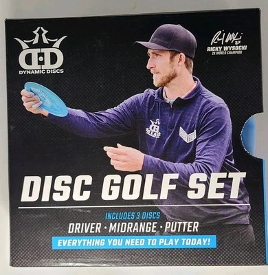 DYNAMIC DISCS DISC GOLF -3 Disc Prime Set DRIVER MIDRANGE PUTTER - NEW IN BOX - Image 1 of 4