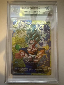 DBS Power of Potara Vegito, Kefla & Zamasu SCR BT7-131 BGS 10 Pristine - Picture 1 of 2