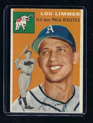 1954 Topps Baseball #232 Lou Limmer, Philadelphia Athletics, VG-EX! - Image 1 of 2