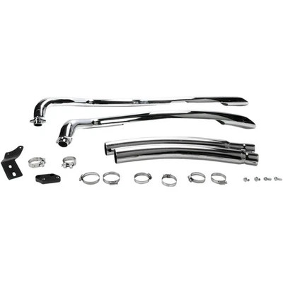 Cobra Speedster Swept Exhaust - Chrome - Vulcan 900 4218 - Imagem 1 de 3