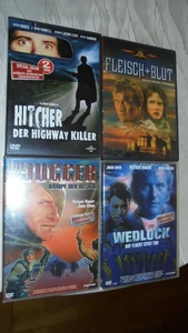 DVD - RUTGER HAUER  - JUGGER - HITCHER - WEDLOCK - FLEISCH UND BLUT - Imagen 1 de 3