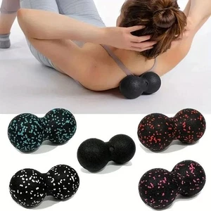 Peanut Shaped Massage Ball | Trigger Point, Yoga, Exercise & Muscle Recovery - Picture 1 of 27
