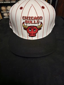 2024-2025 Chicago Bulls SnapBack Art Hat BMO SGA NEW Martellus Bennett 8 Bit - Picture 1 of 6