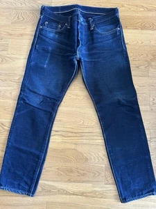 strike gold jeans 5009 Over Dyed 32 x 26 selvage denim - Picture 1 of 9