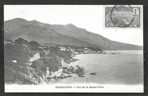 Guadeloupe Basse-Terre Coast F. Petit stamp ca 1905 - Picture 1 of 1