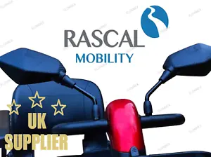 RASCAL MOBILITY SCOOTER MIRRORS RASCAL  PAIR FITS ALL RASCAL MODELS. - Picture 1 of 5