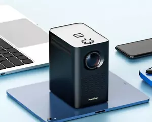Android WiFi 4K Smart Portable Projector with Bluetooth & 9500L Brightness - Picture 1 of 15