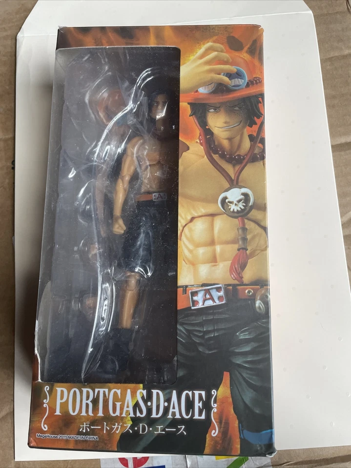 Figura de acción MegaHouse Variable Action Heroes ONE PIECE Portgas D. Ace Foto 1 de 2