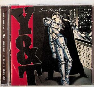 Y & T Down For The Count CD (NEW 2007 RM) 1985 Hard Rock Y&T Queensryche +2 Live