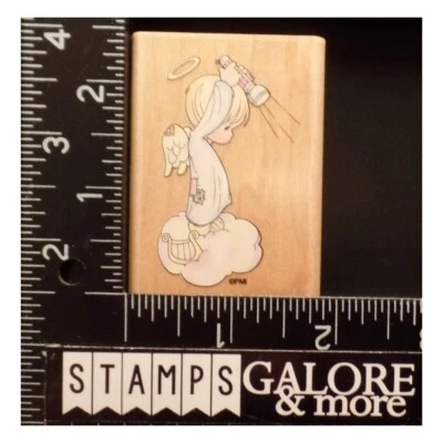 Estampillas de goma estampillas PMI MOMENTOS PRECIOSOS UH007 ÁNGEL CON LINTERNA #T44 Foto 1 de 3