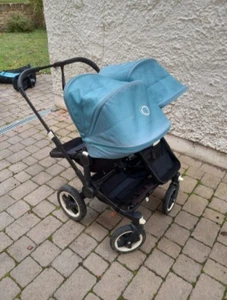 Bugaboo donkey DUO black and teal - Picture 1 of 13