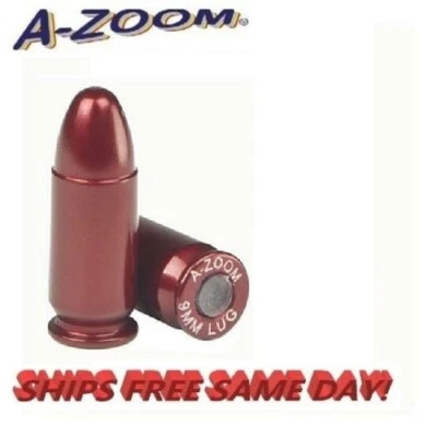A-Zoom Precision Metal Snap Caps for 9mm Luger 5 PK NEW!  #15116 - Image 1 of 2