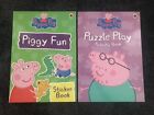Peppa Pig Sticker Activity Books Set  Peppa Pig Children's 2 Activity Books- C22