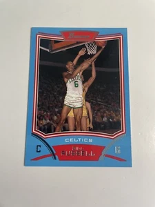 2008-09 Bowman Bill Russell Celtics Blue Parallel Basketball Card #106; #d /499￼ - Picture 1 of 2