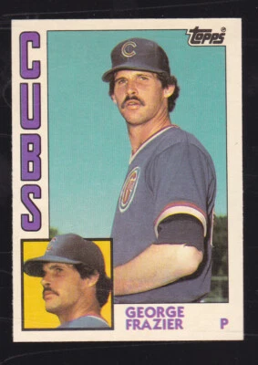 1984 Topps Traded Tiffany George Frazier #39 Chicago Cubs - Image 1 of 2