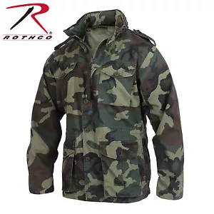 Abrigo Táctico Rothco Vintage Ligero M-65 Algodón 4 Colores #8751 - Imagen 1 de 10