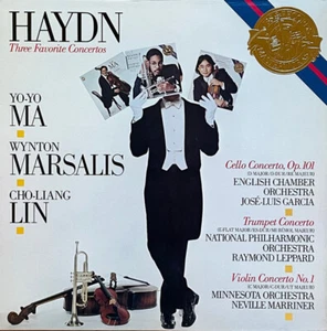 Haydn: Three Favorite Concertos (CD, Oct-1990, CBS Records) Yo-Yo Ma - Picture 1 of 1