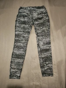 Danskin Now Leggings Women's Medium  Black & Gray - Picture 1 of 13