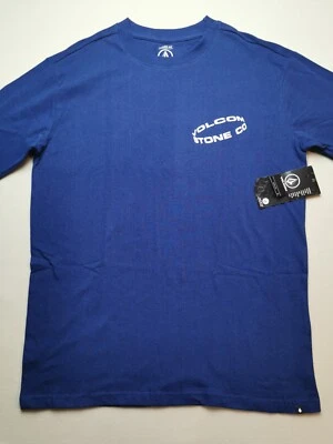 VOLCOM STONE Mens UK XS True To This Short Sleeve T-Shirt (NEW) Loose Fit Cotton - Image 1 of 4