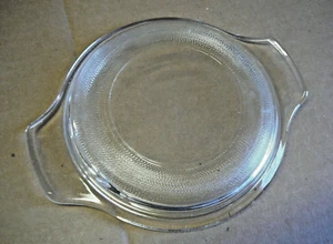 Tapa de repuesto de cazuela redonda Anchor Hocking vintage con pestañas 5,25" - Imagen 1 de 3