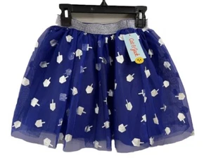 Cat & Jack Girls Tutu Skirt, Blue Size M (7/8) New - Picture 1 of 3