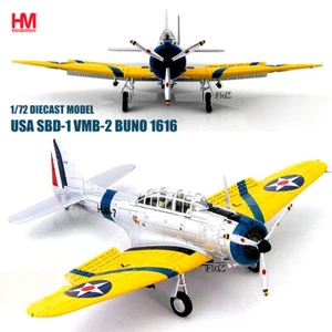 HOBBY MASTER USA SBD-1 VMB-2 BuNo 1616 1/72 diecast plane model aircraft - Picture 1 of 6