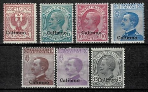Italy / Aegean Colonies Calino 1912/16 ☀ MH lot - Picture 1 of 2
