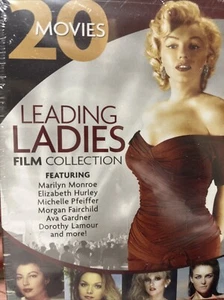 20 Movies Leading Ladies & 20 Movies Leading Men Film Collection DVD Sealed - Picture 1 of 2