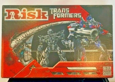 RISK Transformers Cybertron Battle War Edition Family strategy Board Game - Image 1 of 4