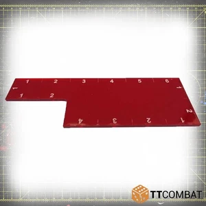 TTCombat BNIB Range Ruler - Red - Picture 1 of 1