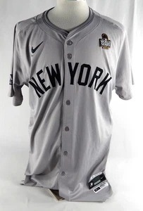 Camiseta gris emitida por el juego Carlos Rodón #55 de los Yankees de Nueva York 2024 Serie Mundial P - Imagen 1 de 8