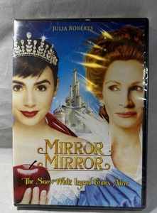 Mirror Mirror (DVD, 2012) Julia Roberts, Lily Collins BRAND NEW SEALED - Foto 1 di 2