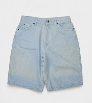 Pantalones Cortos Vintage Chic Para Mujer 15 30 Denim Lavado Ligero Sueltos Tiro Alto EE. UU. Foto 1 de 4