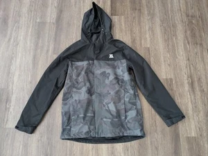 Dixxon Jacket Men’s Large Black Full Zip Hooded Windbreaker - Picture 1 of 8