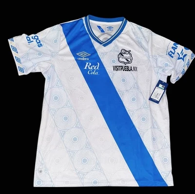 Camiseta Hombre 100% Auténtica Umbro Puebla FC Home 2021/2022 Talla XL Foto 1 de 4