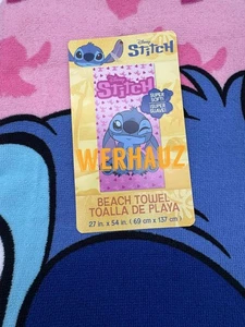 Toalla de baño de playa Stitch Winking Sweetheart 27 pulgadas x 54 pulgadas - Imagen 1 de 4