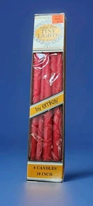 "Pequeñas luces sumergidas clásicas vintage de emkay 8 velas 10"" Muench-Kreuzer Advent" - Imagen 1 de 3