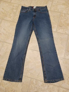 New Vintage Y2K Jordache Low Rise Boot Cut Jeans 9/10 Petite Medium Wash - Picture 1 of 10