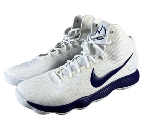 Nike Hyperdunk 2017 Basketball Shoes White Purple Size 17.5 Mens - Picture 1 of 17