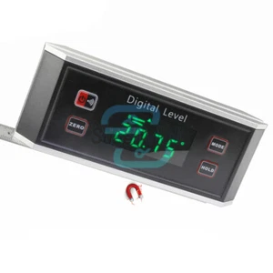 4*90°Magnetic Digital Inclinometer Level Box Protractor Angle Finder Bevel Gauge - Bild 1 von 15