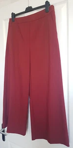 NEXT rust coloured, wide leg, cropped pants - UK14 - Picture 1 of 6