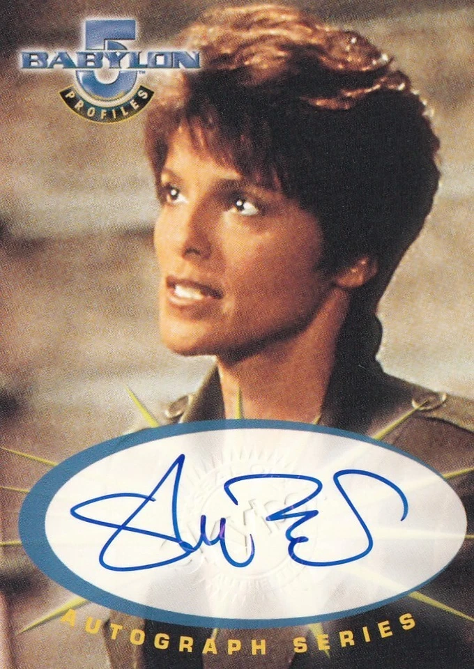 BABYLON 5: PROFILES (1999) - A8 SHARI BELAFONTE (DR. ELIZABETH TRENT) AUTOGRAPH - Image 1 of 1