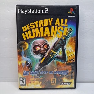 Destroy All Humans (PlayStation 2, 2005) Cib Complete TESTED Works - Picture 1 of 10