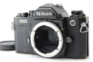 【Near MINT】Nikon FM2 New FM2 Black 35mm SLR Film Camera Body from JAPAN - Picture 1 of 9