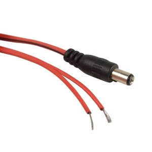 Choice Select 6ft CCTV DC Power Pigtail Male - Picture 1 of 4