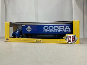 M2 Machines Auto Haulers 1956 Ford C-500 COE & Shelby Cobra Trailer - Picture 1 of 5