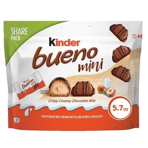 Kinder Bueno Mini, Milk Chocolate and Hazelnut Cream 5.7 oz - Picture 1 of 5